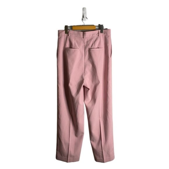 Bardot Women's Tuck Front High Waisted Trouser in Light Pink - Picture 10 of 10